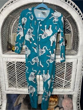 Bonds elephant print wondersuit 12/18 months